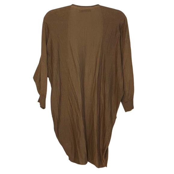 Caramel Batwing Duster Sweater M - Picture 3 of 3